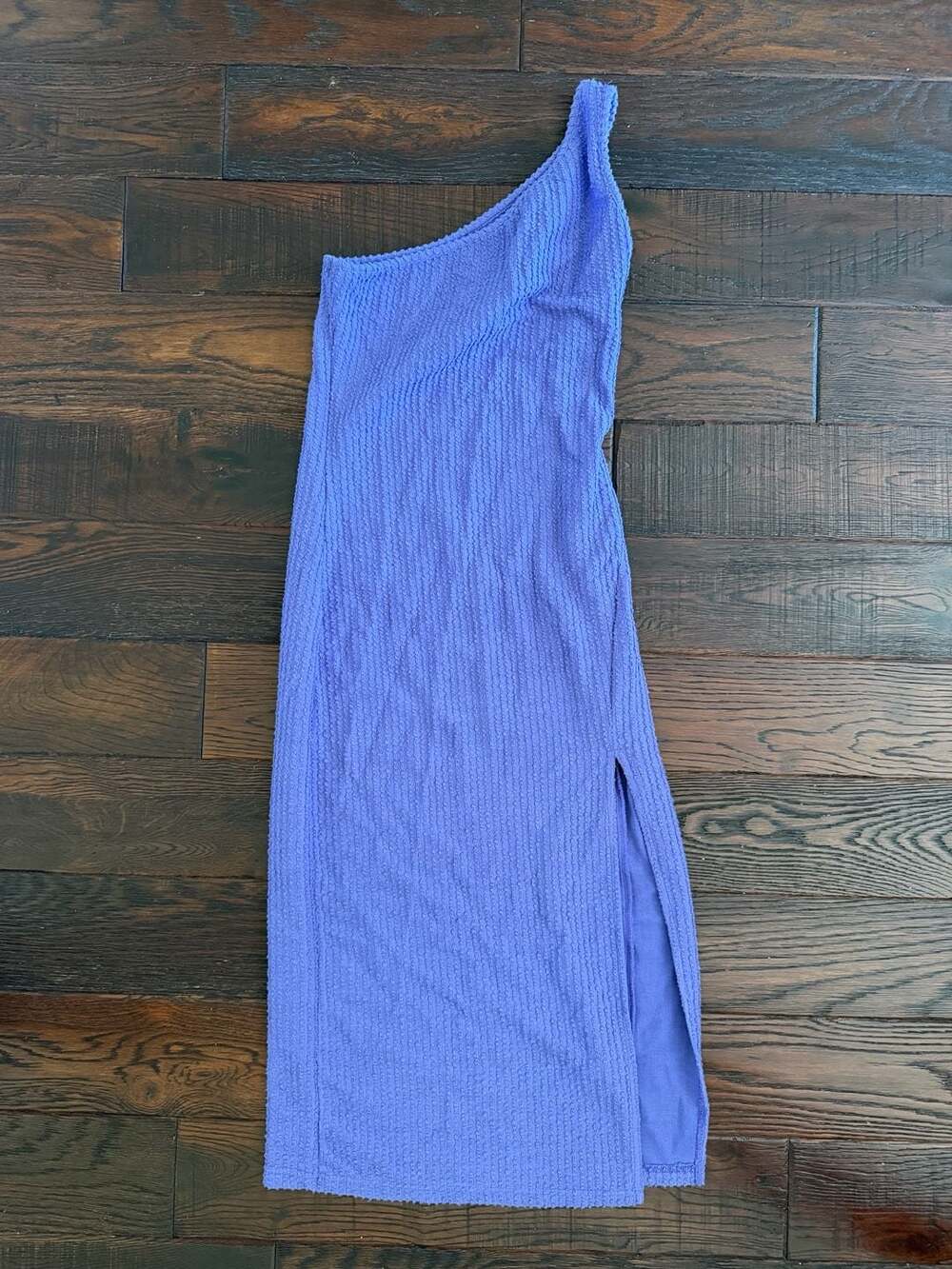 Cupshe Harmoni One-Shoulder Split Side Midi Dress